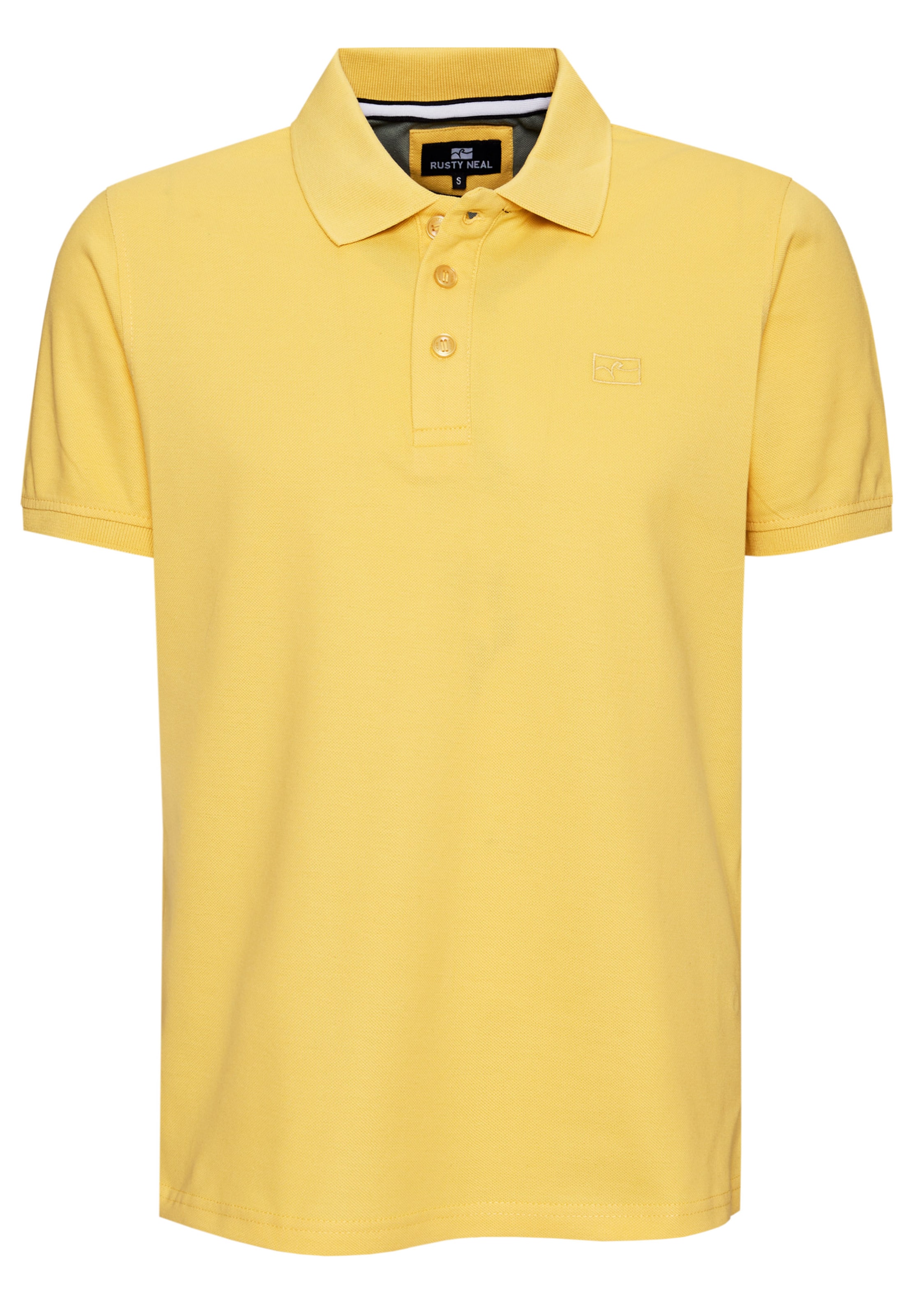 Rusty Neal Shirt in Yellow: front