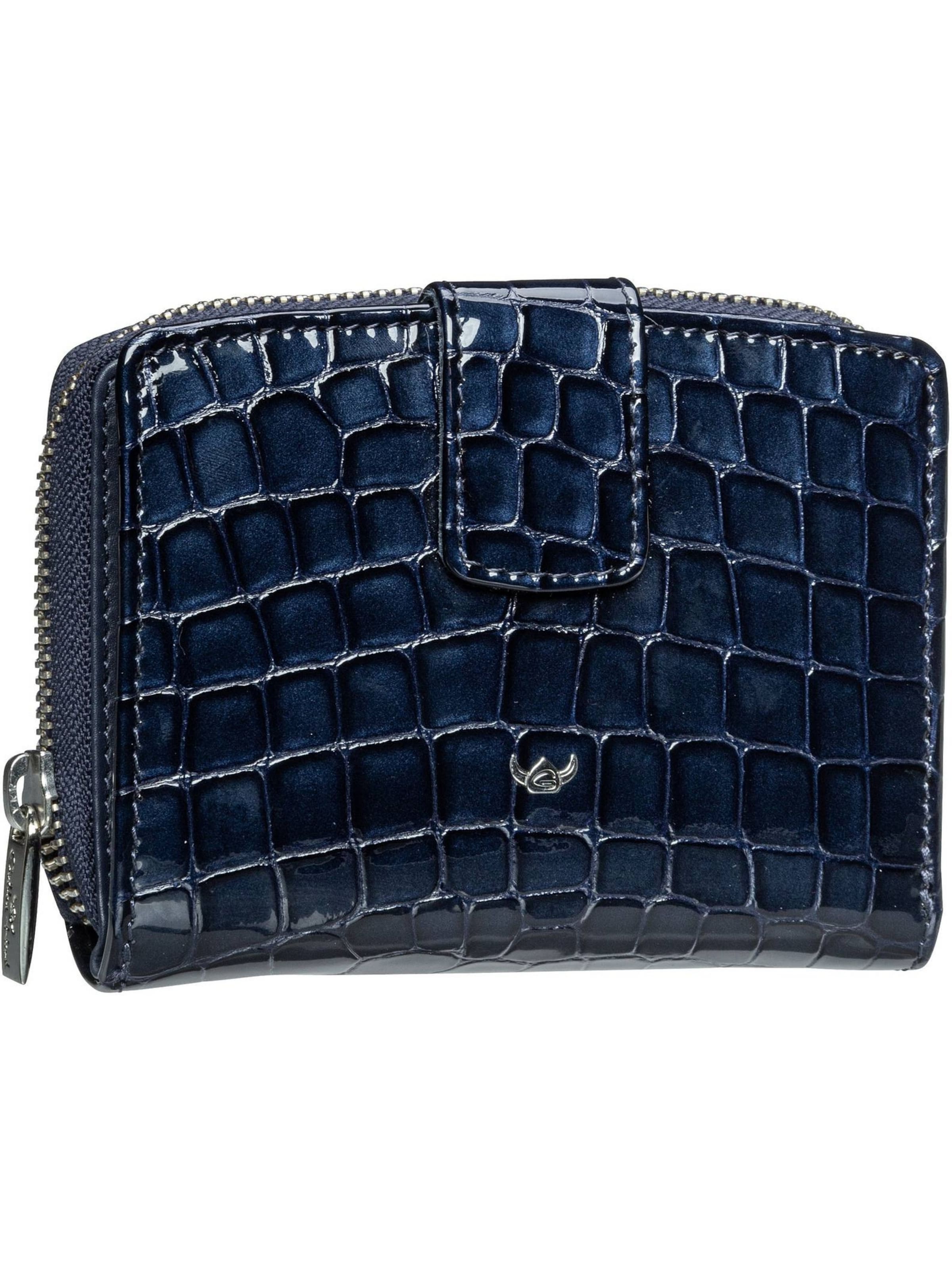 GOLDEN HEAD Portemonnaie 'Cayenne' in Blau: Vorderseite