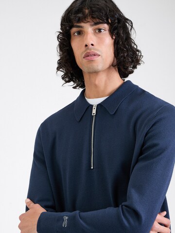 DENHAM Sweater 'EATON' in Blue