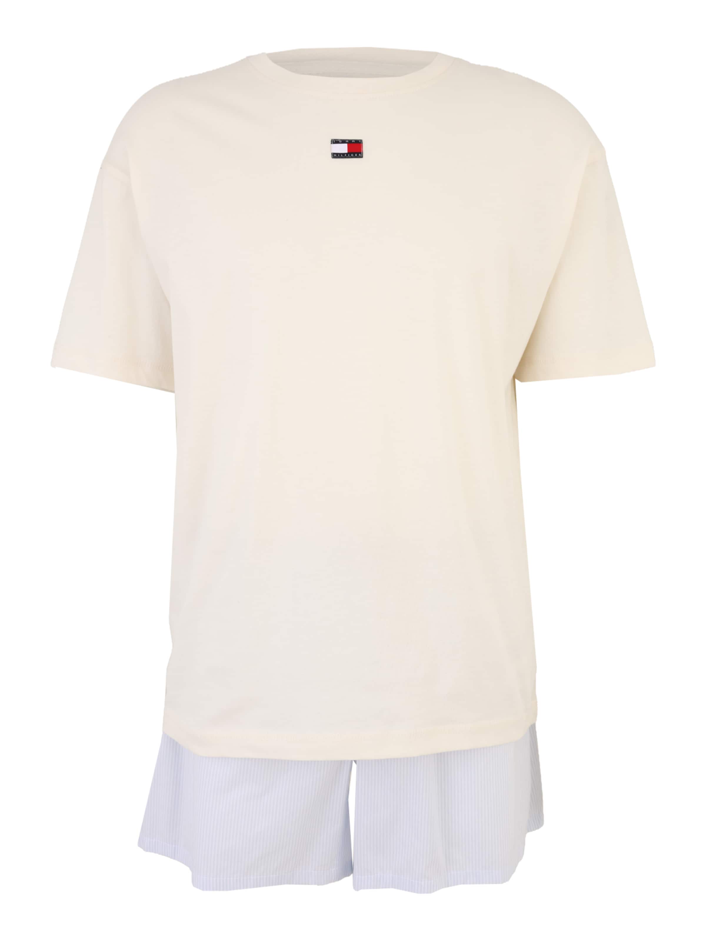 Pyjama court 'Heritage' Tommy Hilfiger Underwear en blanc : devant