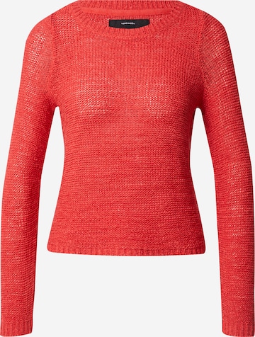 VERO MODA Trui 'CHARITY' in Rood: voorkant