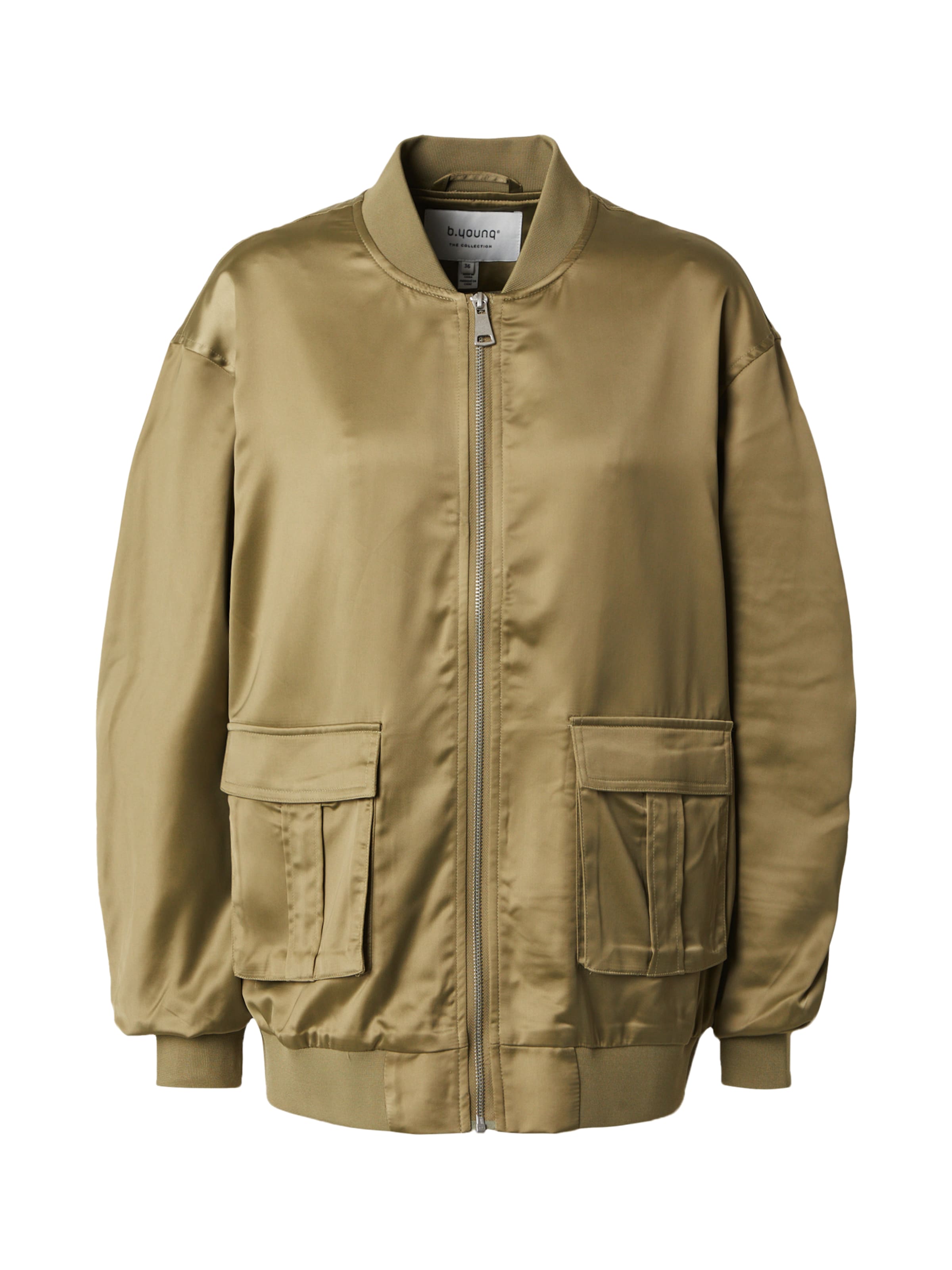 b.young Overgangsjakke 'ESTO' i grøn: forside