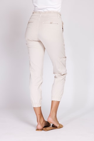 Zhrill Tapered Pants in Beige