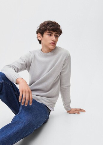 MANGO TEEN Sweater 'Basico' in Grey