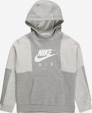 Nike Sportswear Sweatshirt in Grau: predná strana