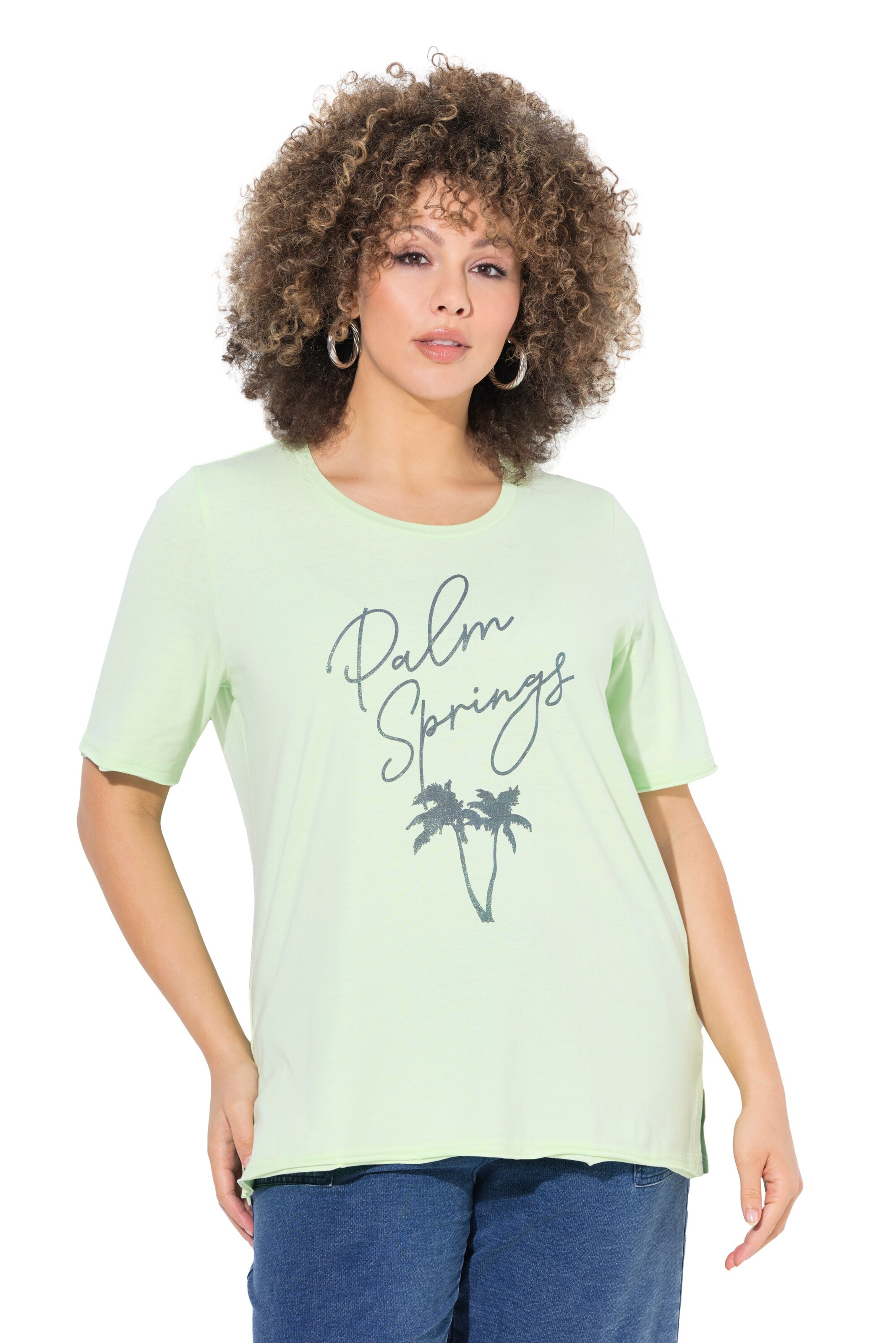 Ulla Popken Shirt in Green: front