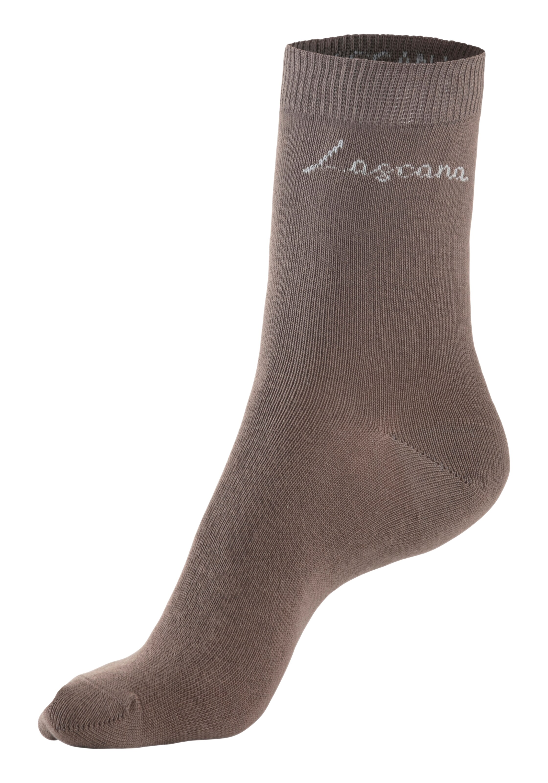 LASCANA Socken in Braun