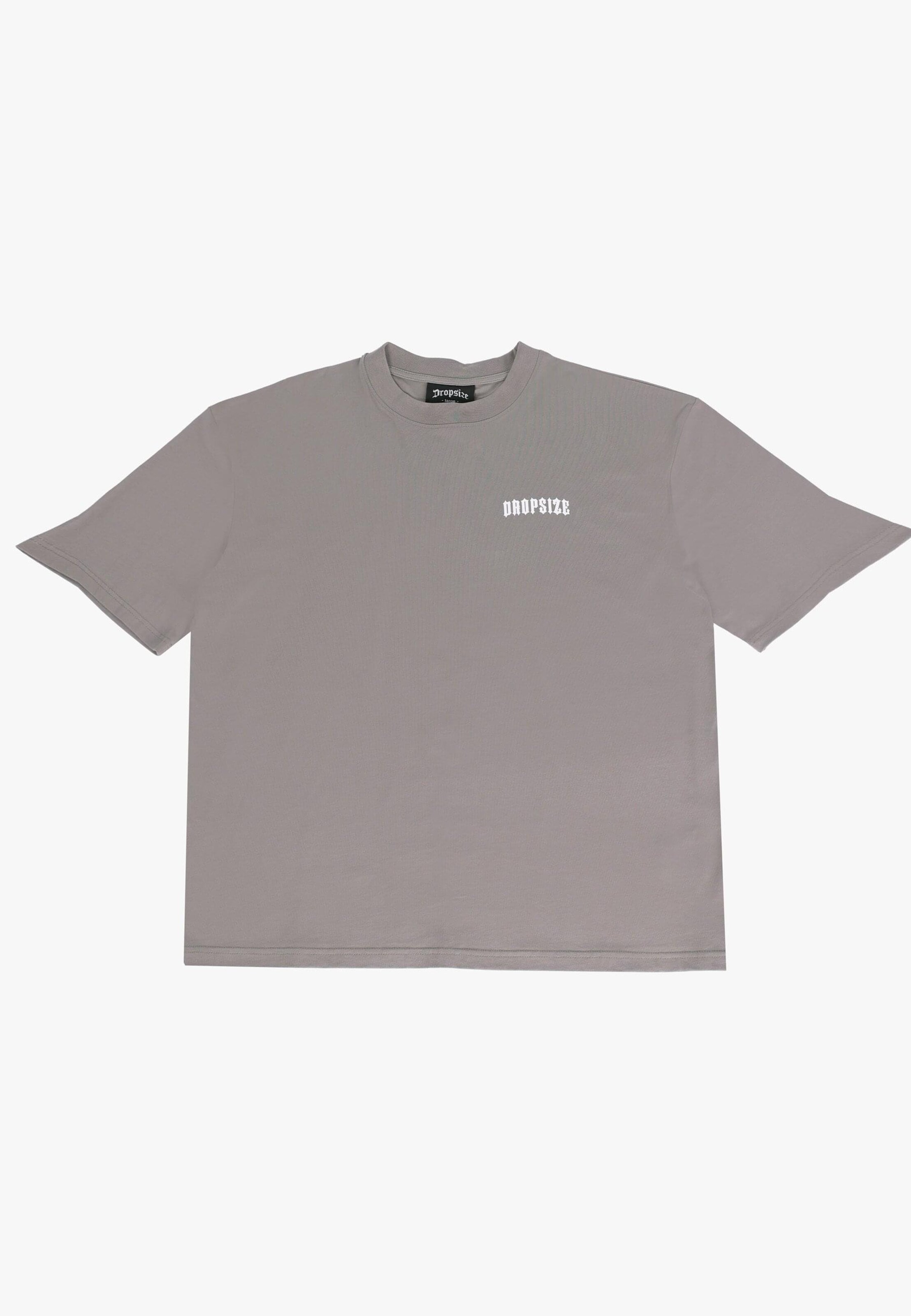 T-Shirt Dropsize en beige : devant