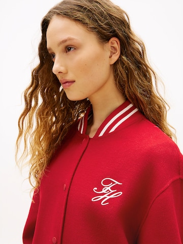 Geacă de primăvară-toamnă de la TOMMY HILFIGER pe roșu