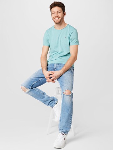 Tommy Jeans - Camisa 'Jaspe' em azul