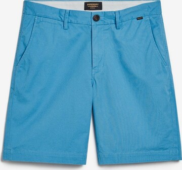 Superdry Chino in Blauw: voorkant