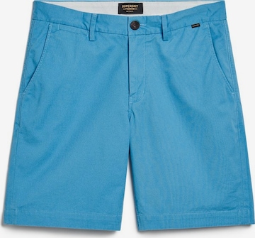 Superdry Chino in Blauw: voorkant