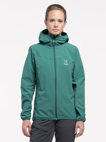 Haglöfs Athletic Jacket 'Natrix' in Green: front