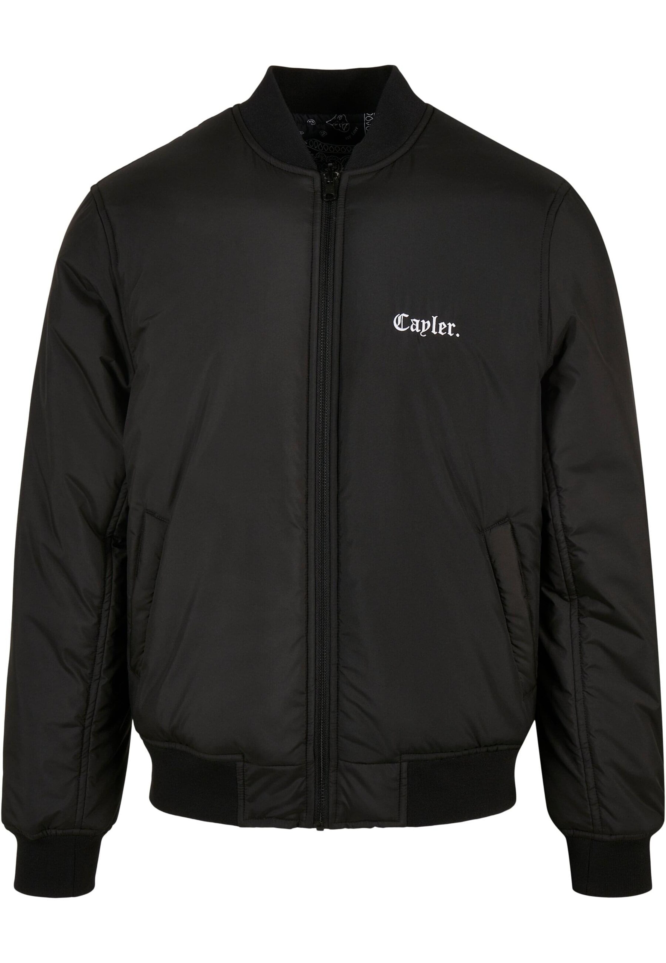 Cayler & Sons Between-Season Jacket in Black: front