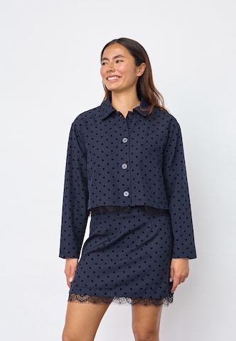 Chemisier 'VEPPA' SISTERS POINT en bleu : devant