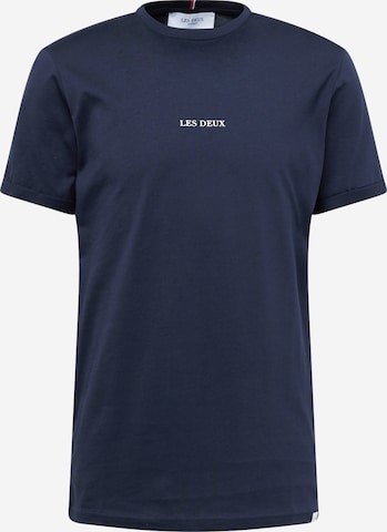 T-Shirt 'Lens' Les Deux en bleu : devant