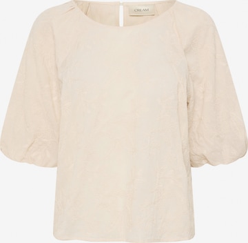 smėlio Cream Palaidinė 'Luna': priekis