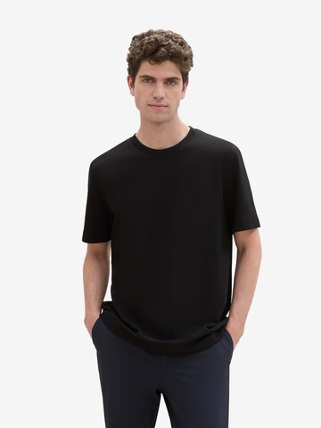 TOM TAILOR T-shirt i svart: framsida