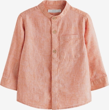 Next Button up shirt in Orange: front