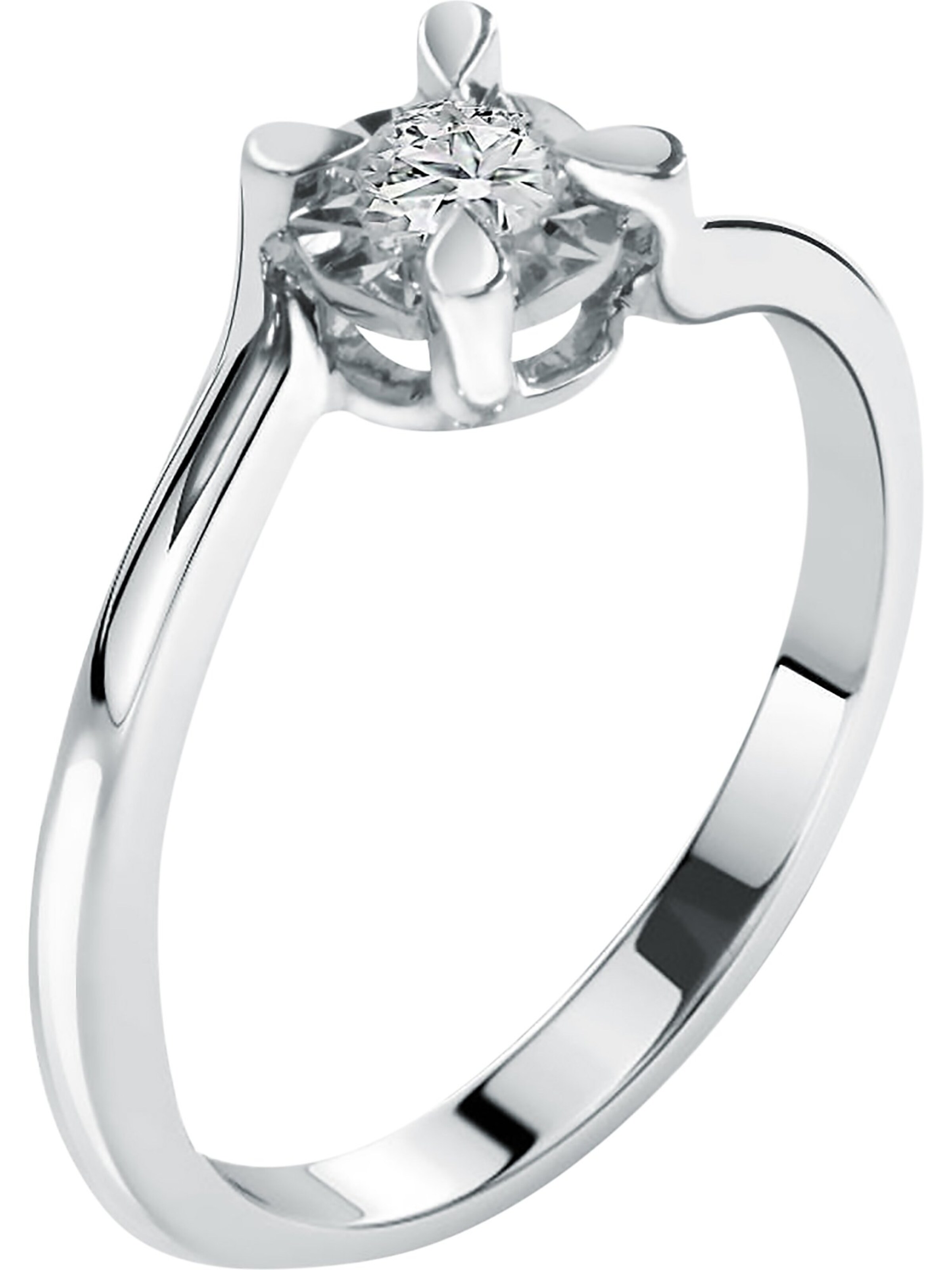 CHRIST Ring in Silber: Vorderseite