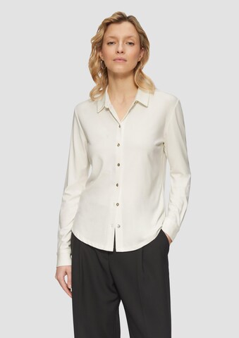 Chemisier s.Oliver BLACK LABEL en beige : devant