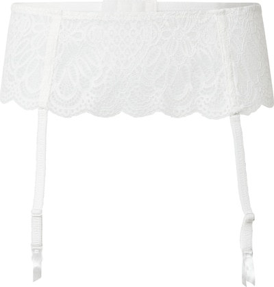 LingaDore Garters 'Snow White' in White, Item view