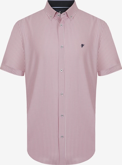 DENIM CULTURE Overhemd 'AMERIGO' in de kleur Pink / Wit, Productweergave