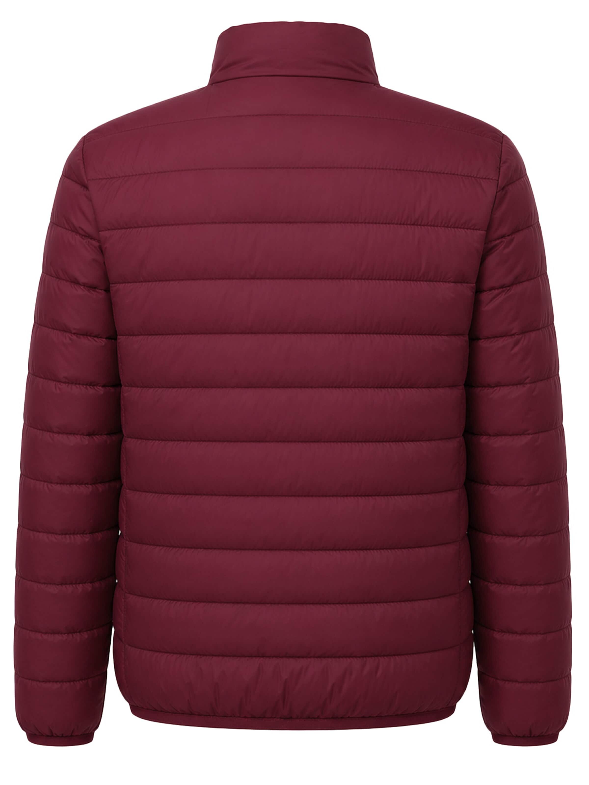 ALLTHEMEN Winter Jacket 'Stichwerk' in Red