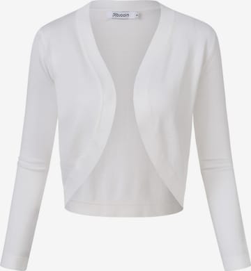Yesfashion Strickjacke in Weiß: Vorderseite