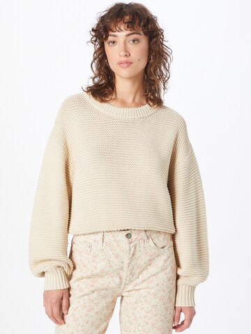 Designers Remix Sweater 'Eva' in Beige: front