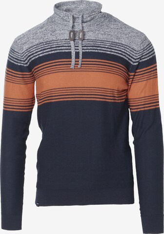 KOROSHI - Pullover em azul: frente