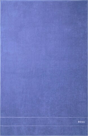 BOSS Towel 'PLAIN' in Blue: front