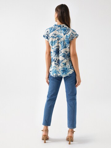 Salsa Jeans Bluse in Blau