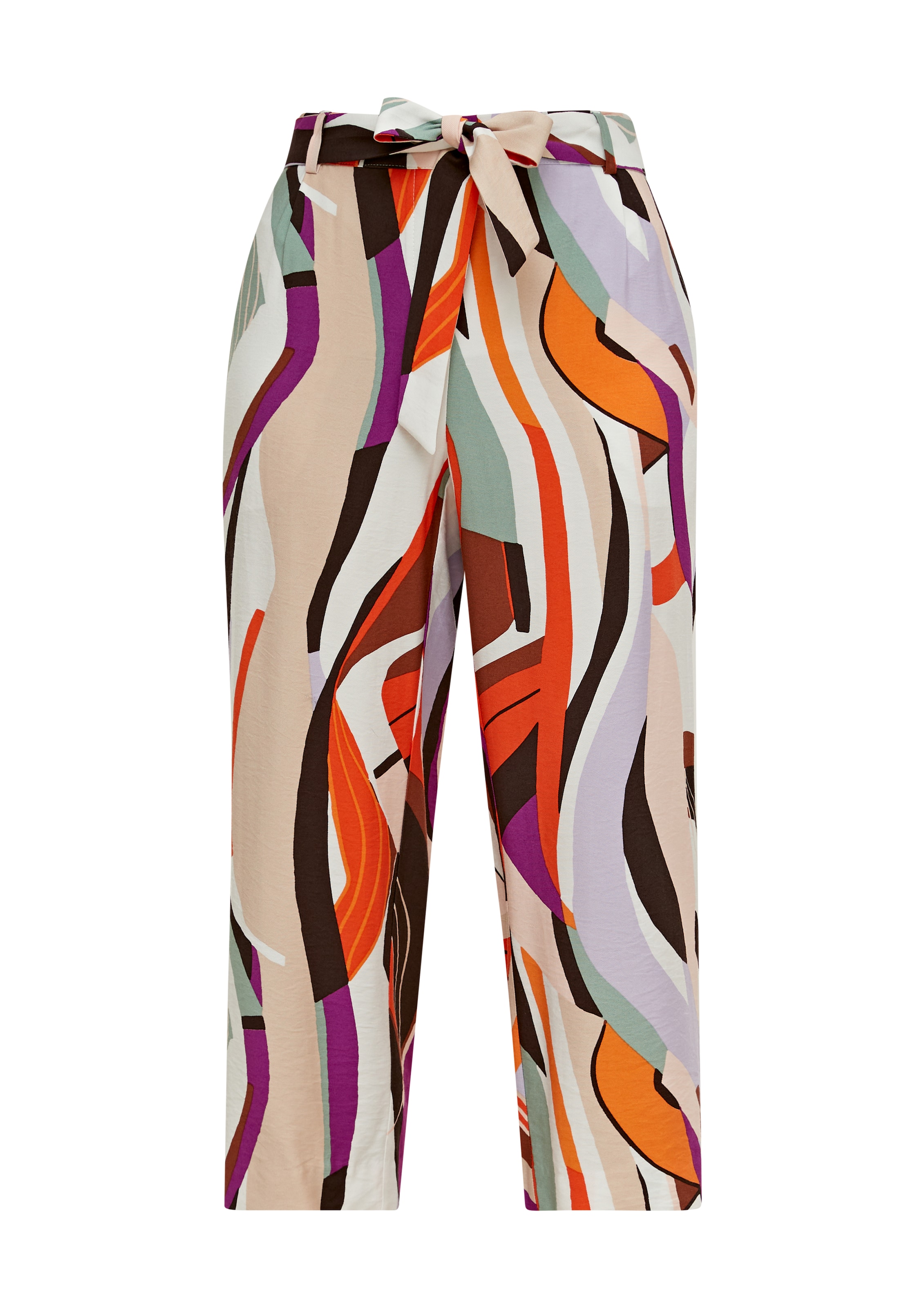 COMMA Regular Hose in Orange: Vorderseite