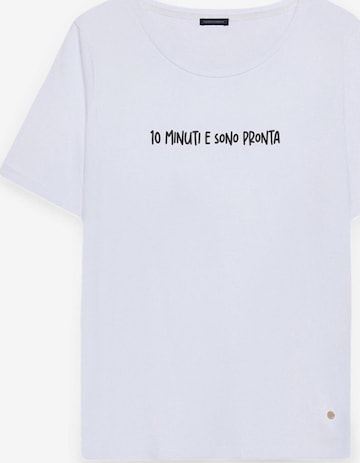 Fiorella Rubino - Camiseta en blanco: frente