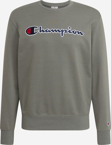 Felpa di Champion Authentic Athletic Apparel in verde: frontale