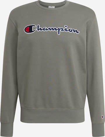 Champion Authentic Athletic Apparel Sweatshirt in Green: front