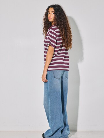 Noisy may Tričko 'NMEMBER' – fialová