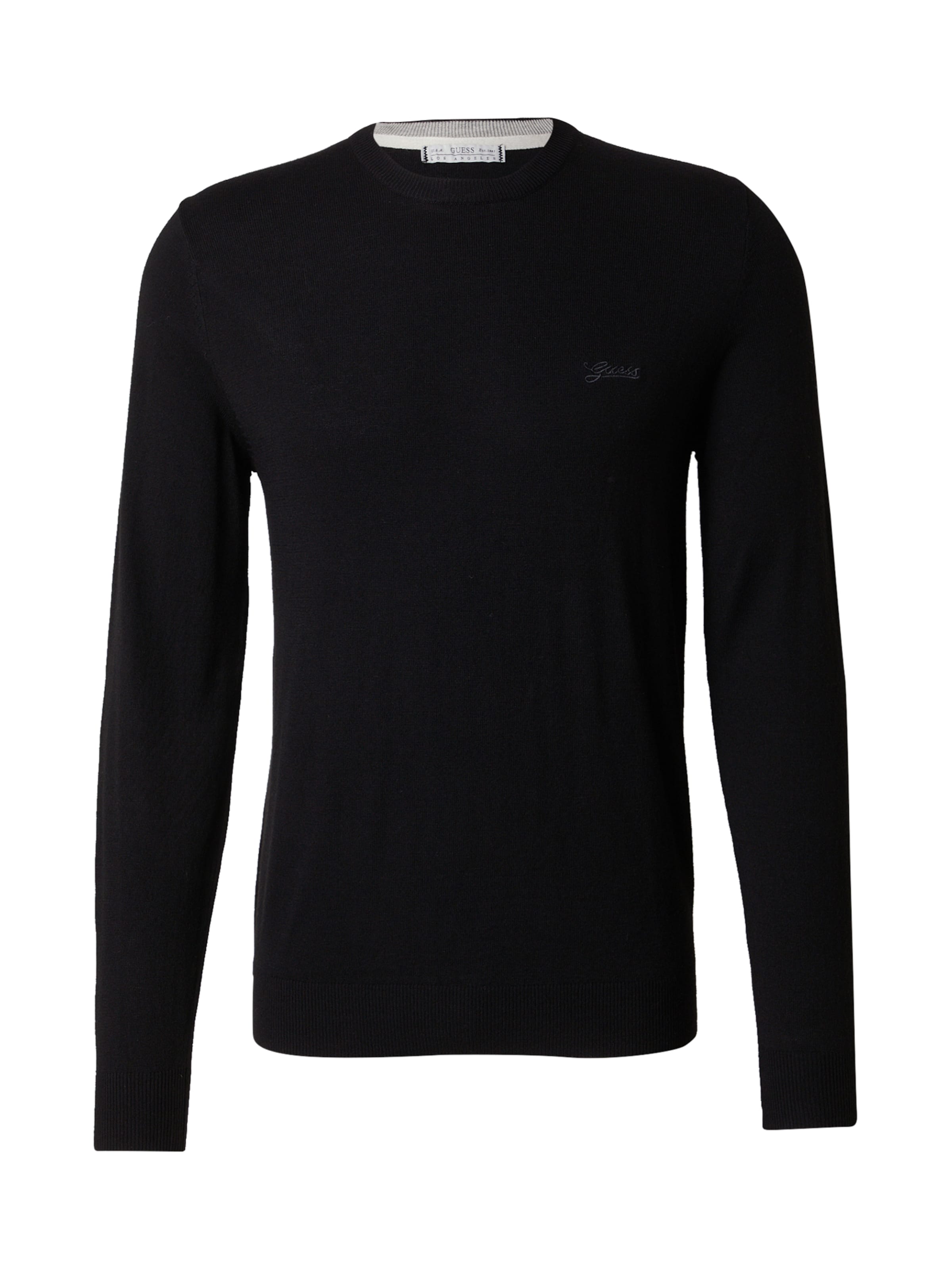 GUESS - Jersey 'DANIEL' en negro: frente