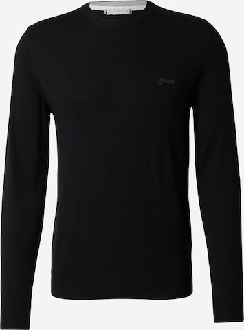 GUESSPulover 'DANIEL' - crna boja: prednji dio