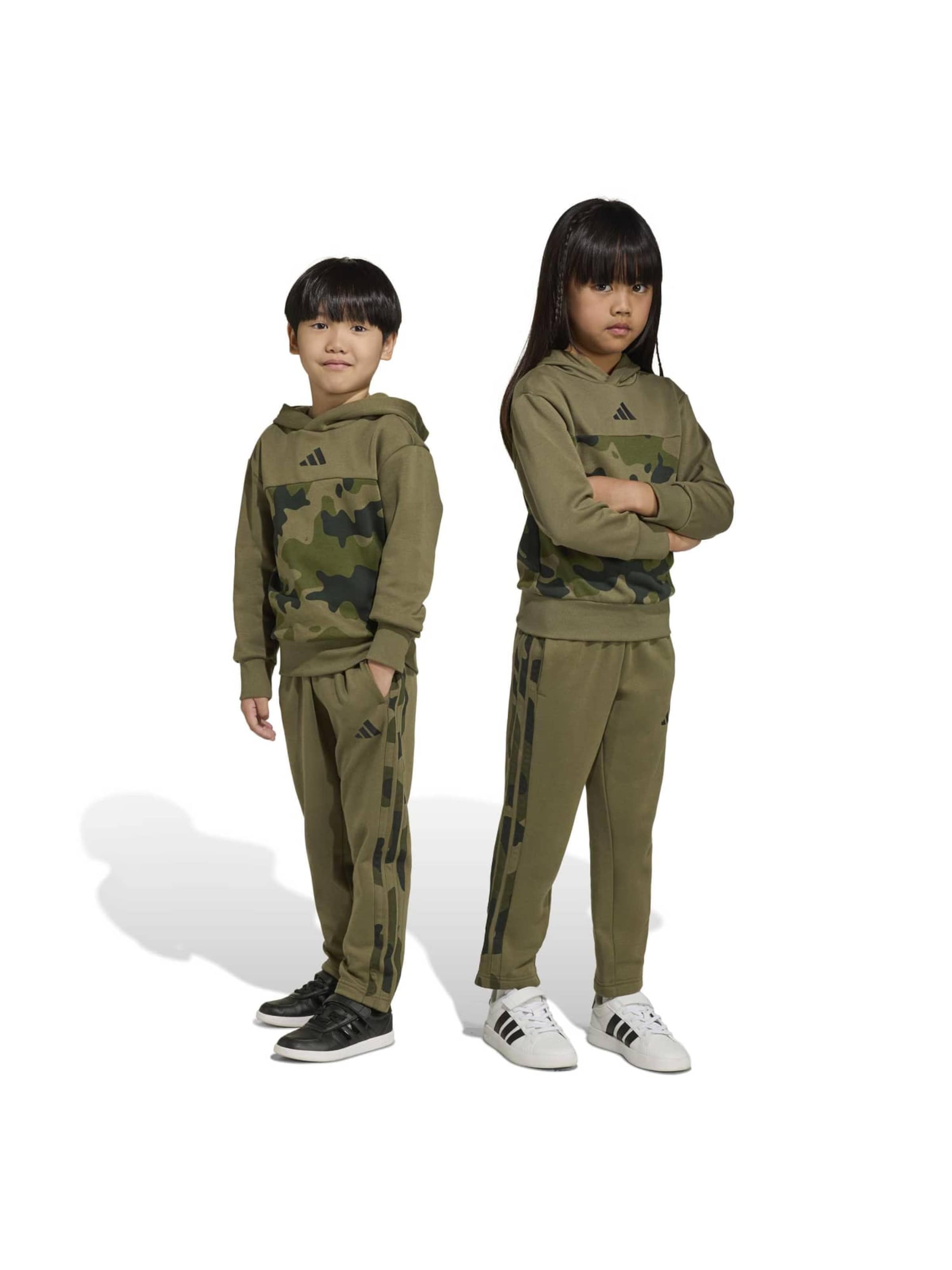 ADIDAS SPORTSWEAR Tréningový komplet - Zelená: predná strana