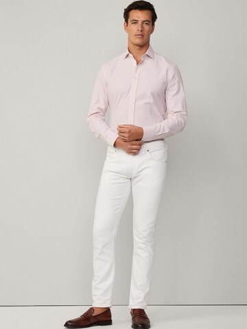 Hackett London Regular Fit Hemd in Rot