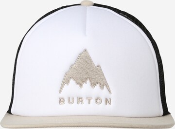 Cappello da baseball sportivo di BURTON in bianco