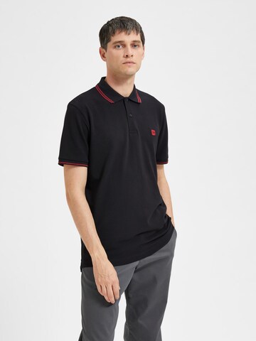 SELECTED HOMME Shirt 'SLHDante' in Black: front