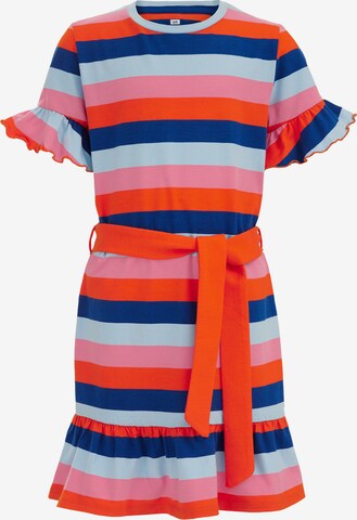 Robe WE Fashion en mélange de couleurs : devant