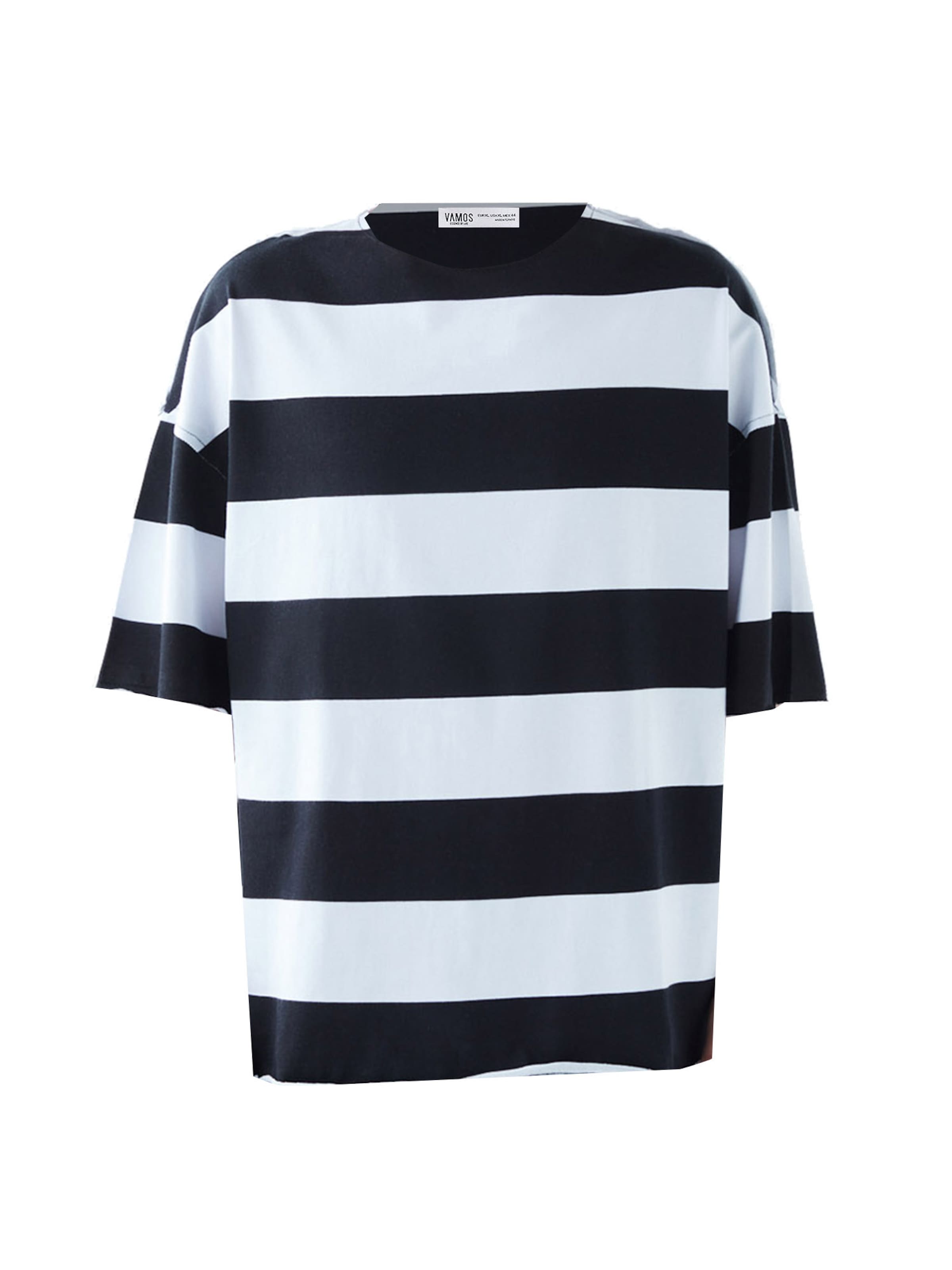 VAMOS CLO Μπλουζάκι 'Philadelphia' σε μαύρο: μπροστά