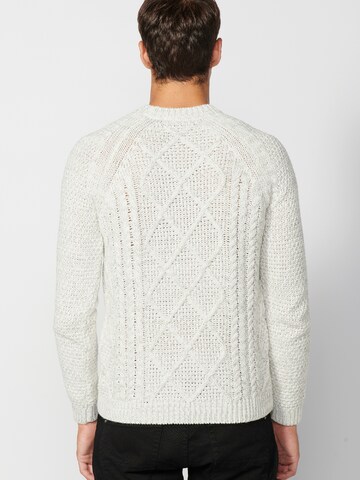 KOROSHI Sweter w kolorze biały