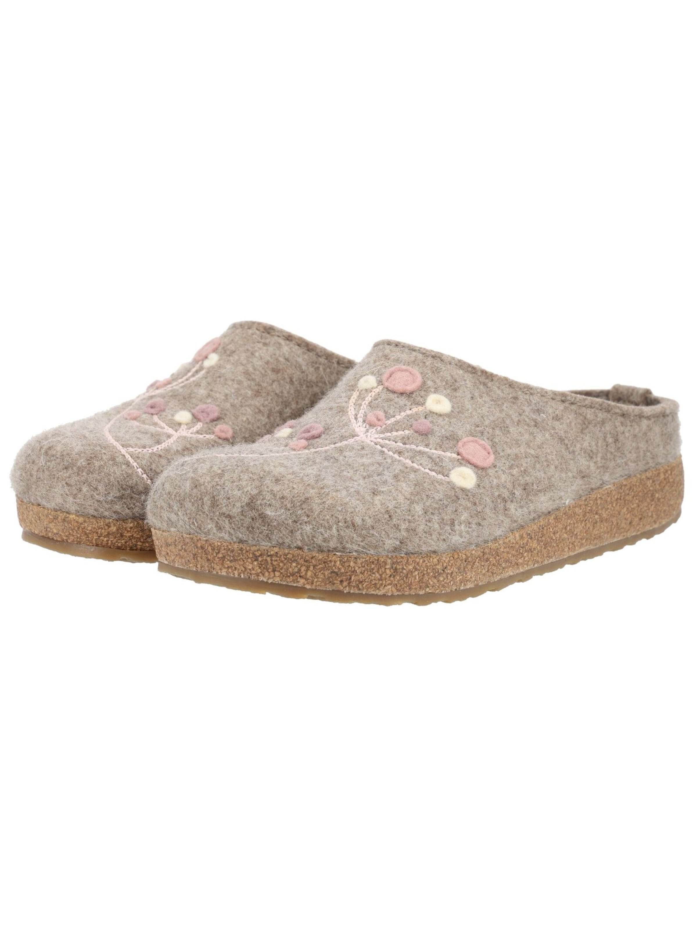 Pantoufle HAFLINGER en beige