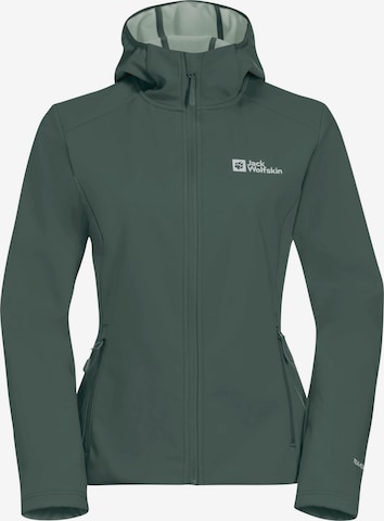 JACK WOLFSKIN Outdoorjacke 'Bornberg' in Grün: Vorderseite