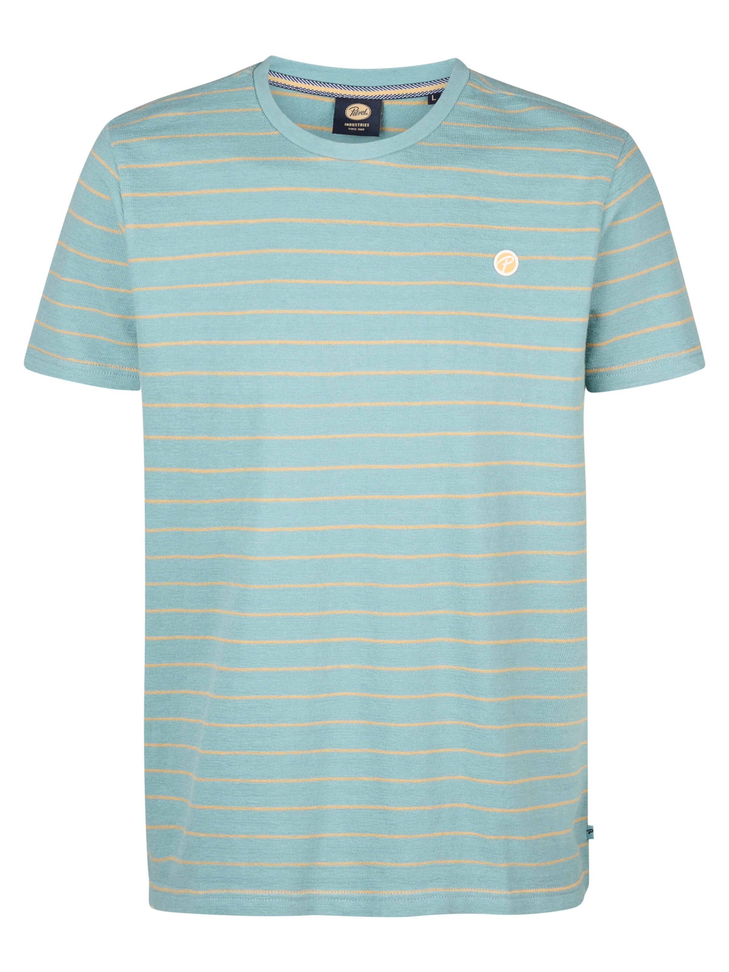 Petrol Industries T-Shirt 'Mahi' in Blau: Vorderseite